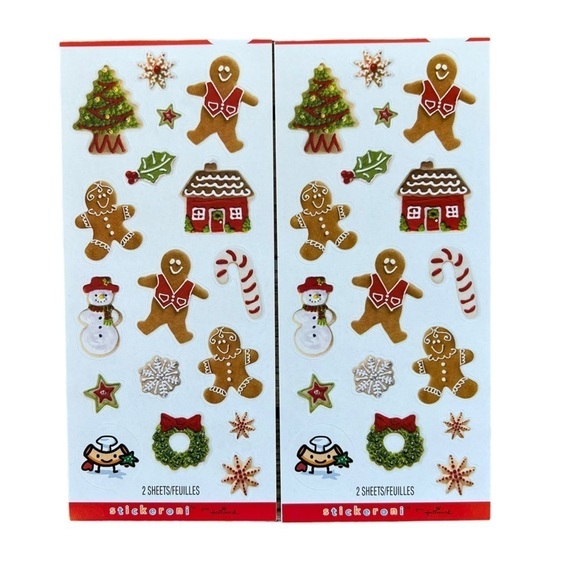 Vintage Christmas Sticker Bundle Stickopotamus Hallmark Stickeroni Mrs Grossmans - Picture 12 of 16